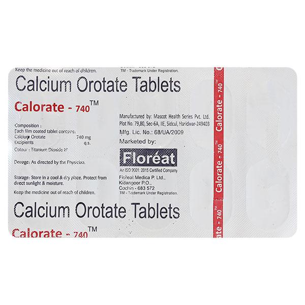 CALORATE 740 Tablet 10's