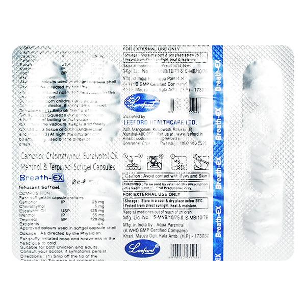 Breath EX Capsule 10'S - Global Surgicals