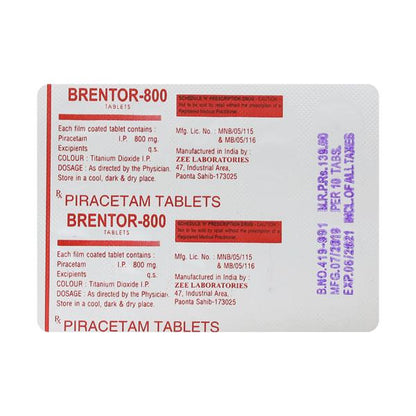 BRENTOR 800mg Tablet 10's - Global Surgicals