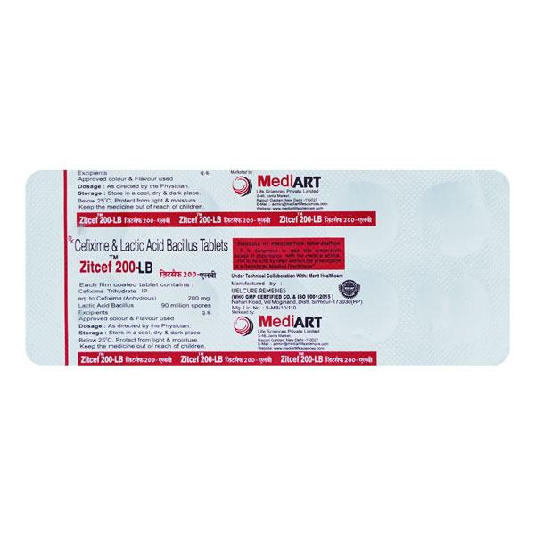 ZITCEF LB Tablet 10's