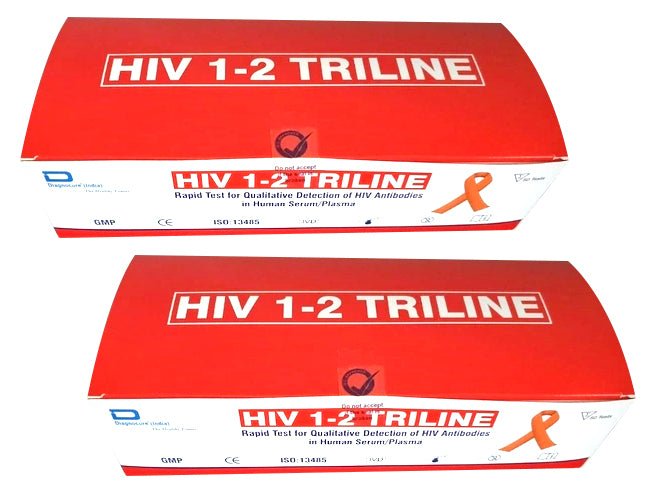 BRG Biomedicals Xamin Triline HIV 1/2 Rapid Card - Global Surgicals