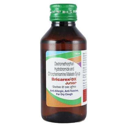 BRICAREX DX JUNIOR Syrup 100ml - Global Surgicals