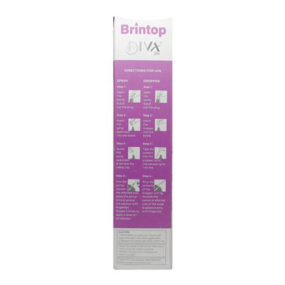 BRINTOP DIVA 2% Topical Solution 120ml - Global Surgicals