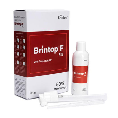 Brintop F 5% Topical Solution 100ml - Global Surgicals