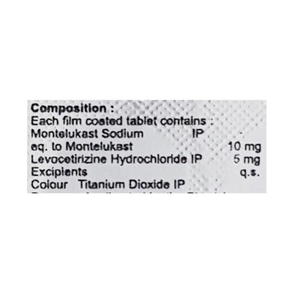 BROKAST L Tablet 10's - Global Surgicals