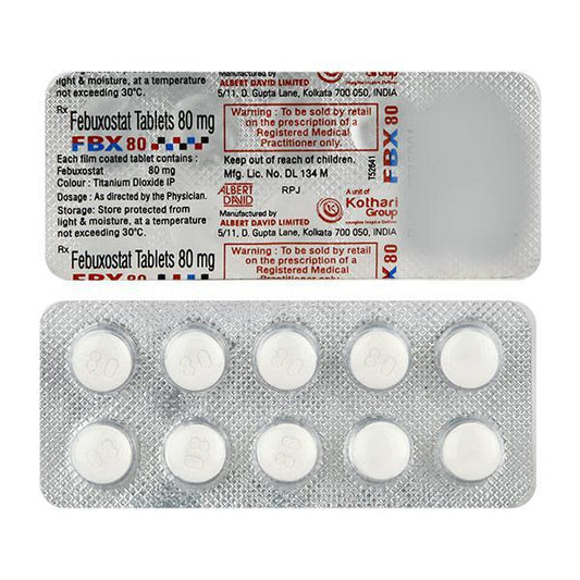 FBX 80mg Tablet 10'S