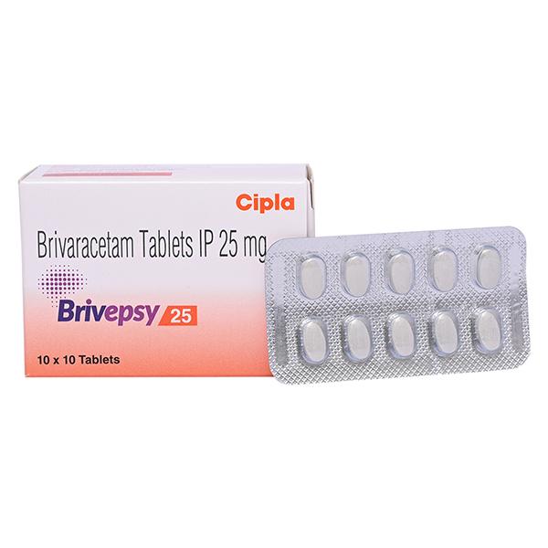 BRIVEPSY 25 Tablet 14's
