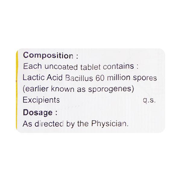 LACTOPEN 60m Tablet 10's