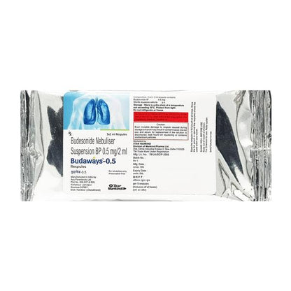 BUDAWAYS 0.5 Respules 5x2ml - Global Surgicals