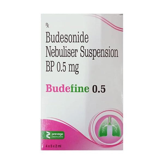 BUDEFINE 0.5 Respules 5X2ml - Global Surgicals