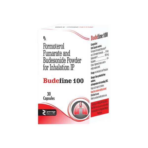 BUDEFINE 100 Capsule 3O's - Global Surgicals