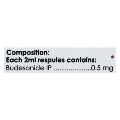 BUDEPRL Respules 5X2ml - Global Surgicals