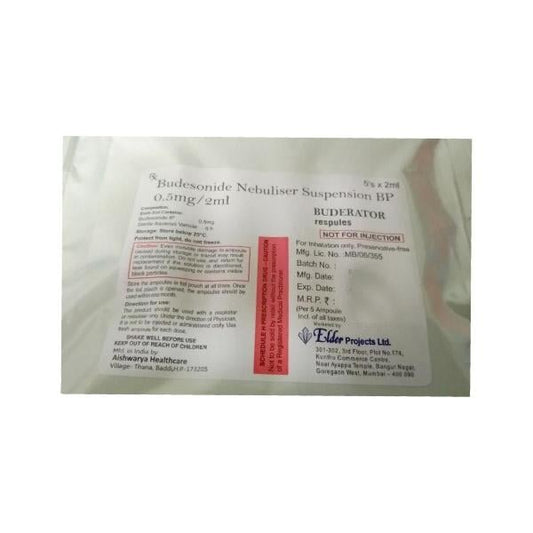 BUDERATOR Respules 5x2ml - Global Surgicals