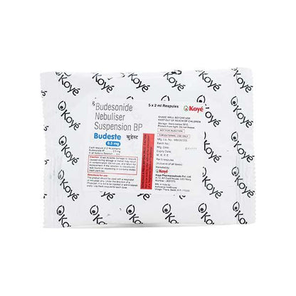 BUDESTE 0.5mg Respules 5x2ml - Global Surgicals