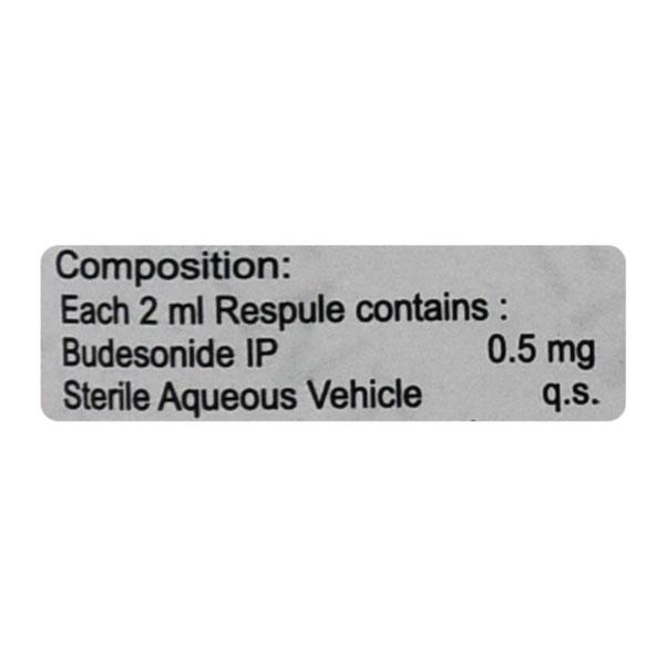 BUDOHALE 0.5 Respules 5X2ml - Global Surgicals