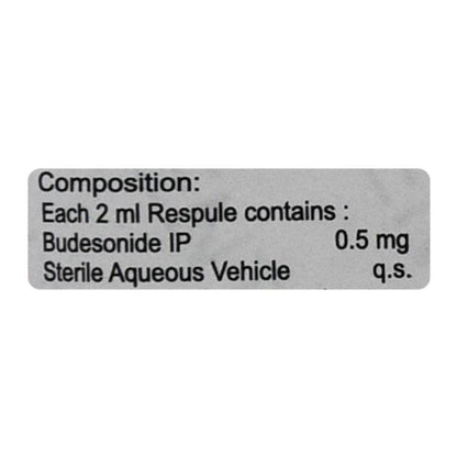 BUDOHALE 0.5 Respules 5X2ml - Global Surgicals