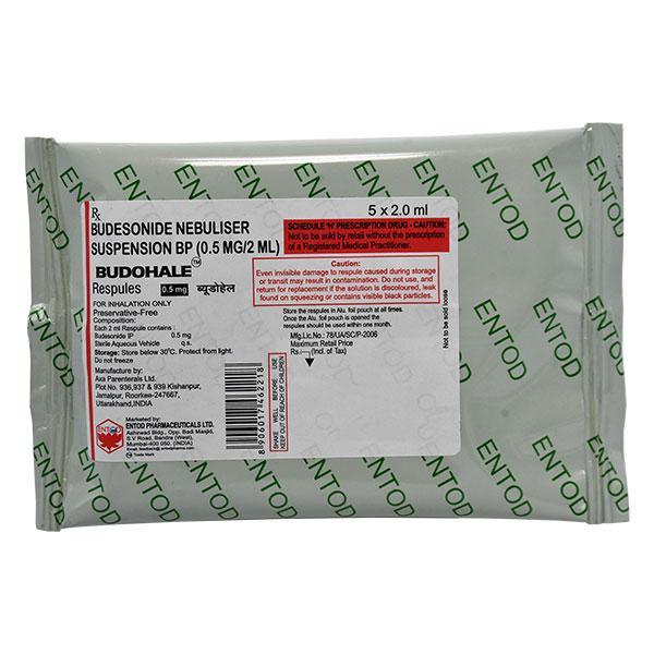 BUDOHALE 0.5 Respules 5X2ml - Global Surgicals