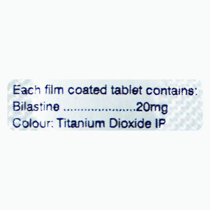 BULARID L 20 Tablet 10's - Global Surgicals