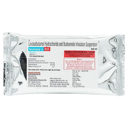 BUNASE L Respules 5x2ml - Global Surgicals