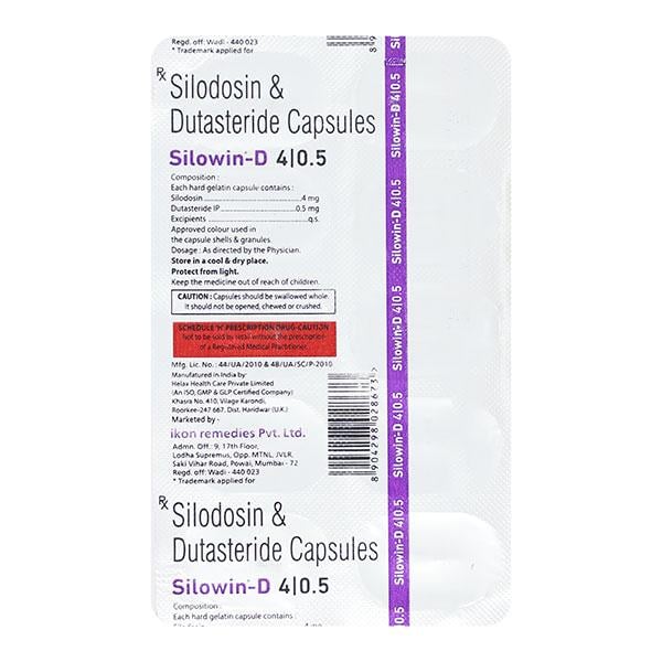 SILOWIN D 4 Capsule 10's