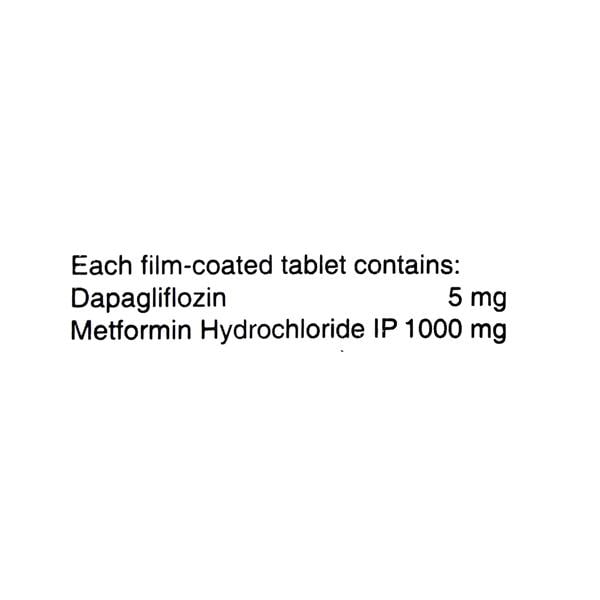 DAPAVEL M 5/1000 Tablet 10's