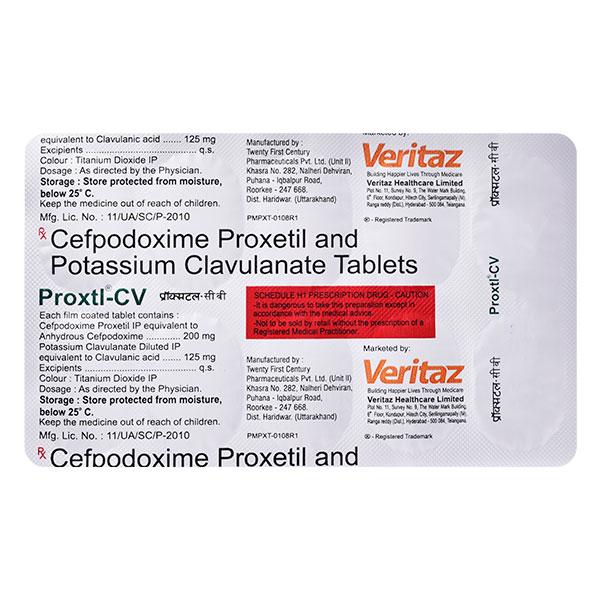 PROXTL CV Tablet 10's