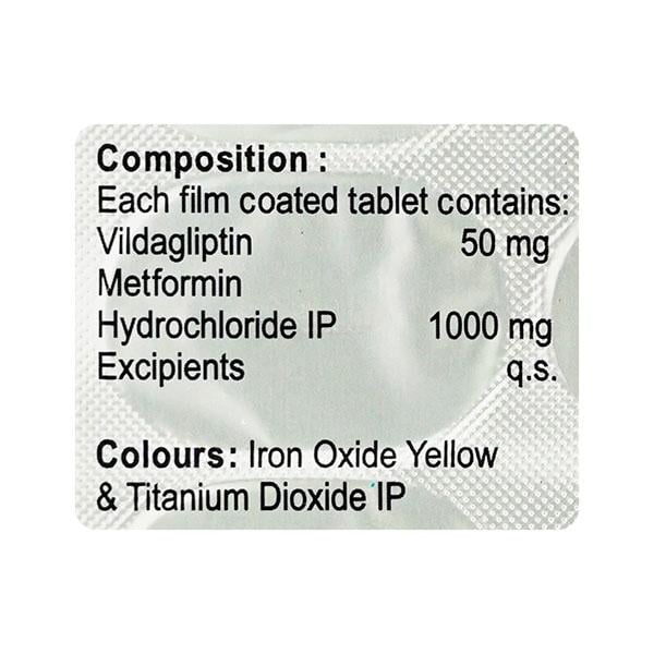 VILATIN M 1000mg Tablet 15's