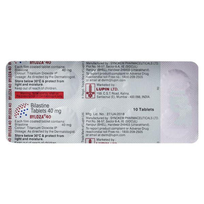 BYLOZA 40 Tablet 10's - Global Surgicals