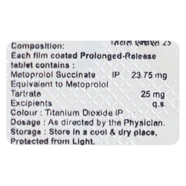 METOL XL 25 Tablet 10's