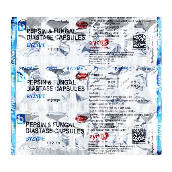 BYZYME Capsule 15's - Global Surgicals