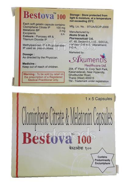 Bestova 100mg Capsule 5'S