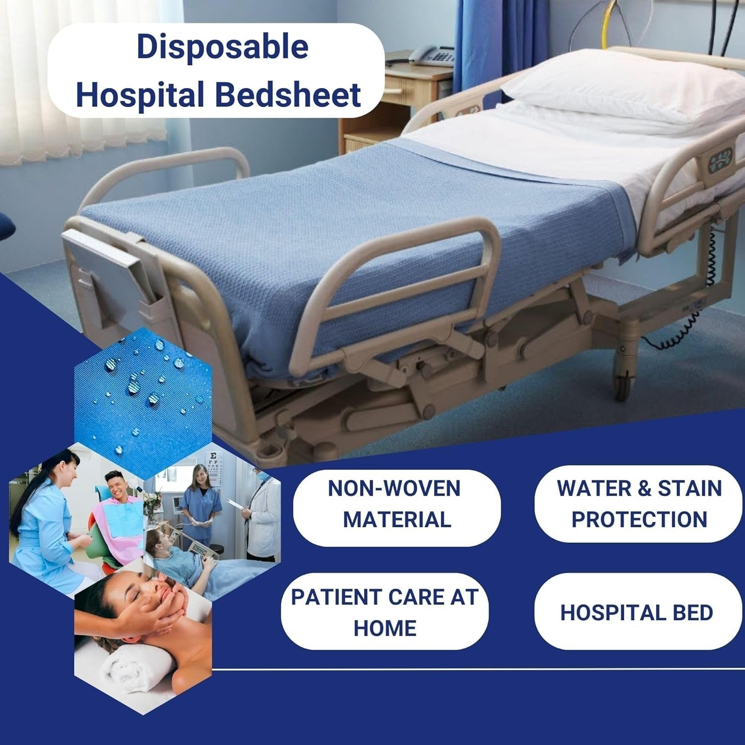 C - Cure Disposable Bedsheet - Global Surgicals