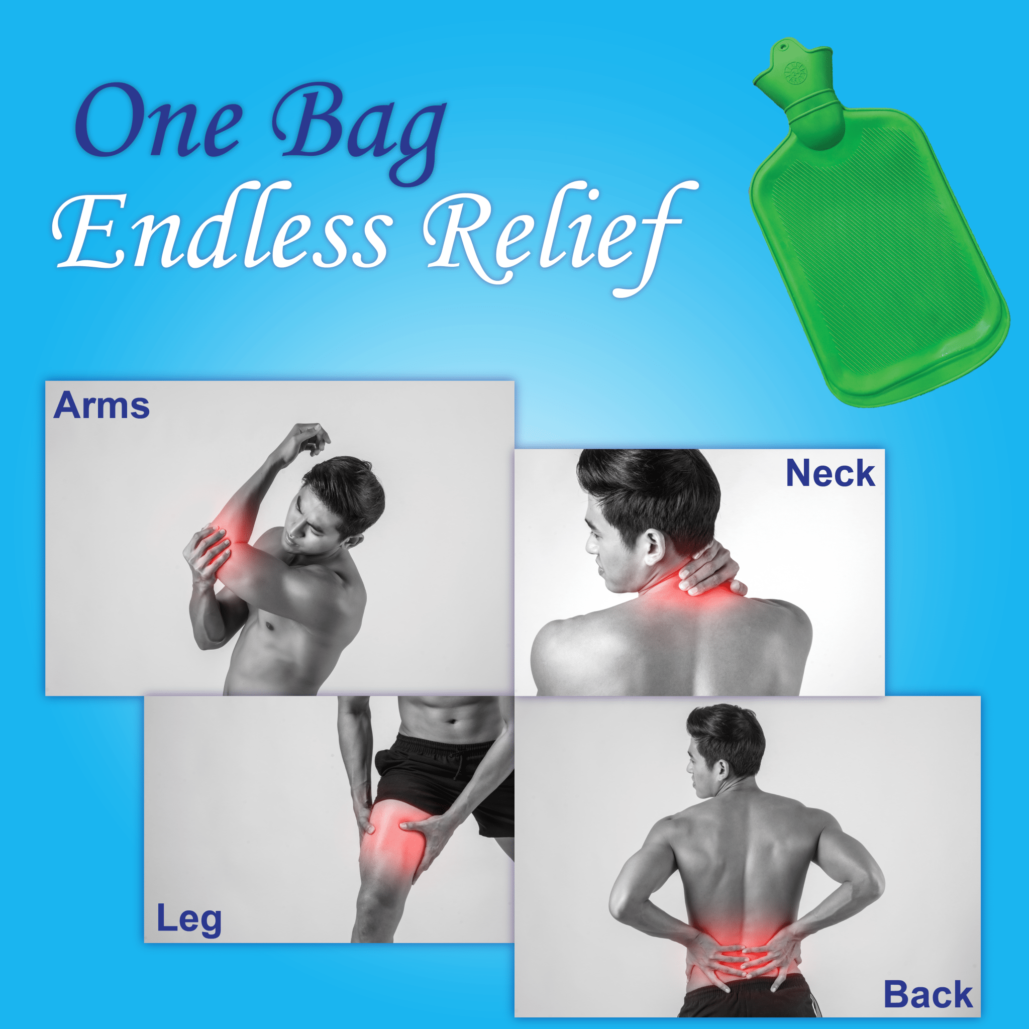 C - Cure Hot Water Bag - Global Surgicals