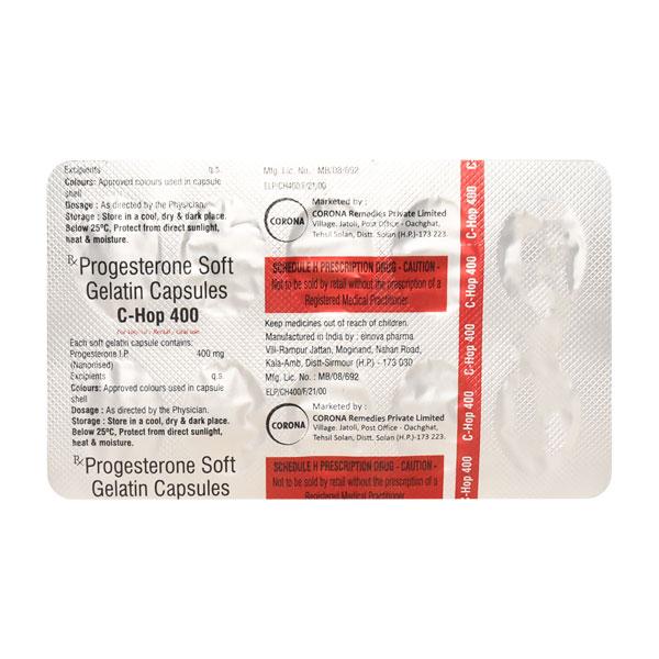 C HOP 400mg Tablet 10's - Global Surgicals