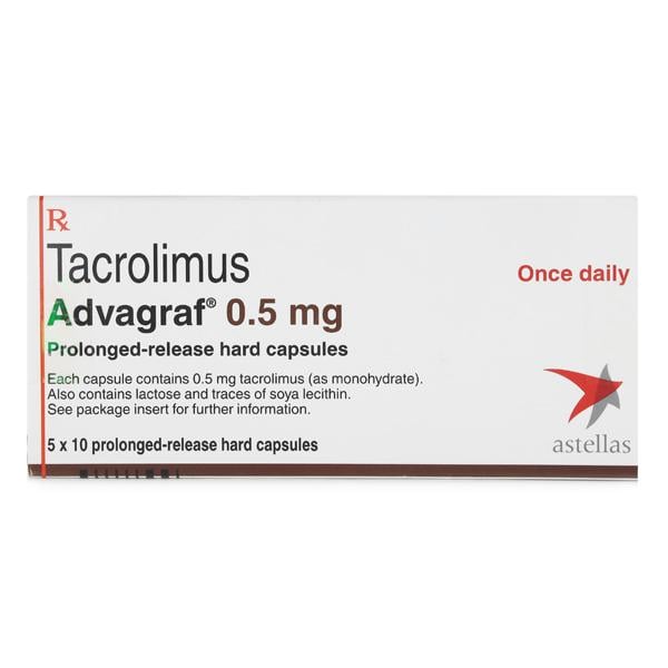 Advagraf 0.5Mg Capsule 10's