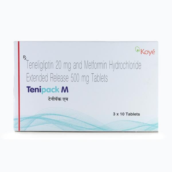 Tenipack M 20/500mg Tablet 10'S