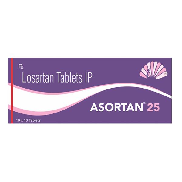 ASORTAN 25mg Tablet 10's