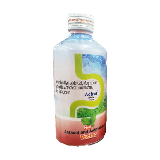 ACINIL SUGAR FREE MINT Oral Suspension 170ml (N)