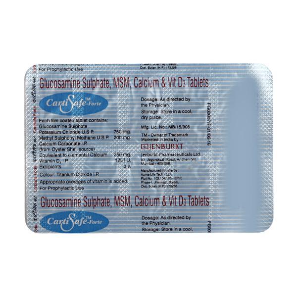 Cartisafe Forte Tablet 10'S