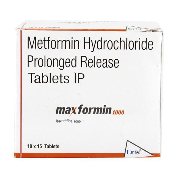 Maxformin 1000 Tablet 15'S