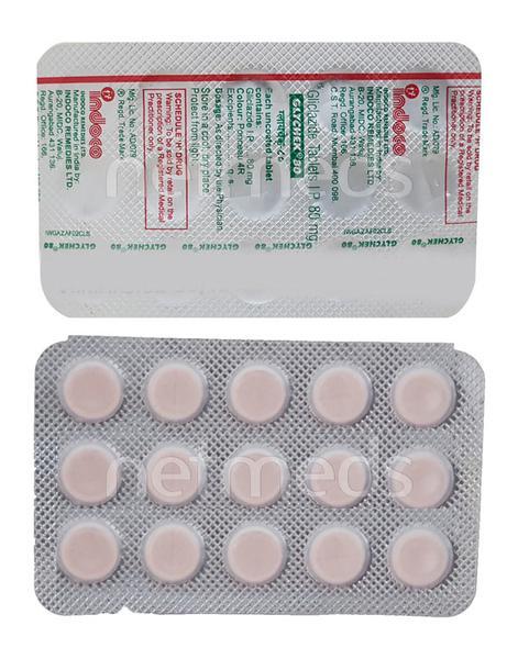Glychek 80mg Tablet 15'S