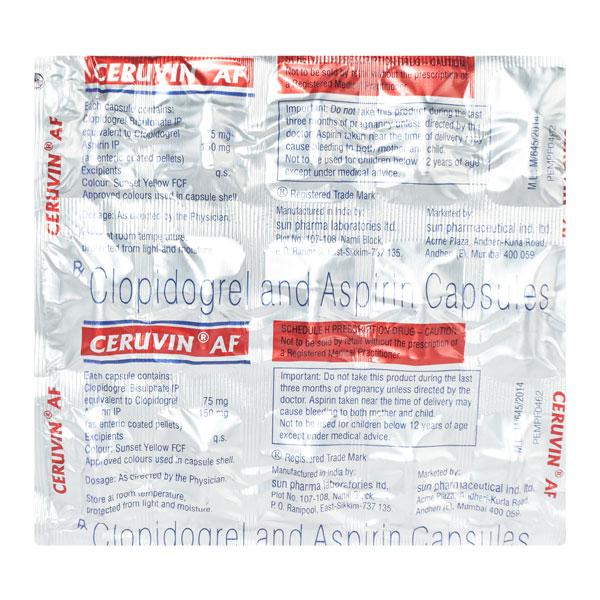 Ceruvin AF Capsule 15'S