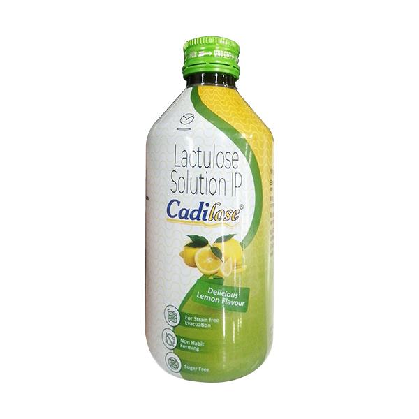 CADILOSE DELICIOUS LEMON FLAVOUR SUGAR FREE Solution 250ml