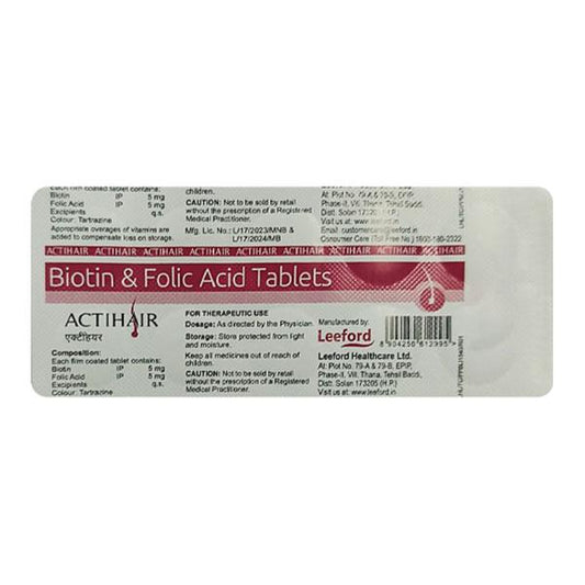 ACTIHAIR Tablet 10's