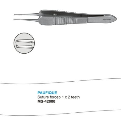 Microtrack Paufique Suture Forceps
