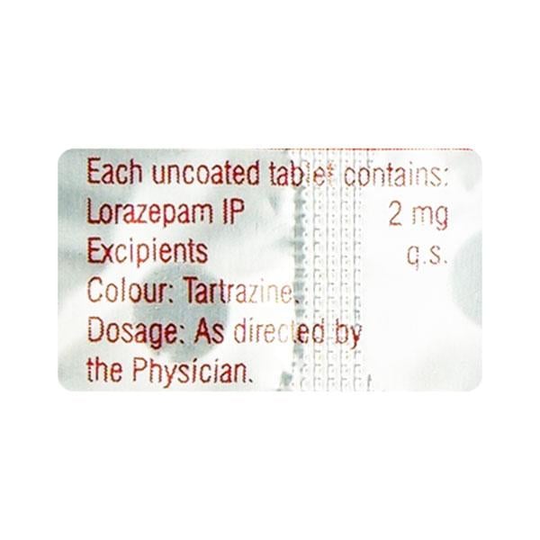 Trapex 2mg Tablet 10'S