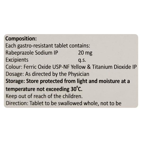 RABILIFE 20 Tablet 10's