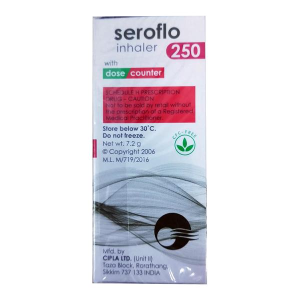 SEROFLO CFC FREE 250 INHALER 120MD