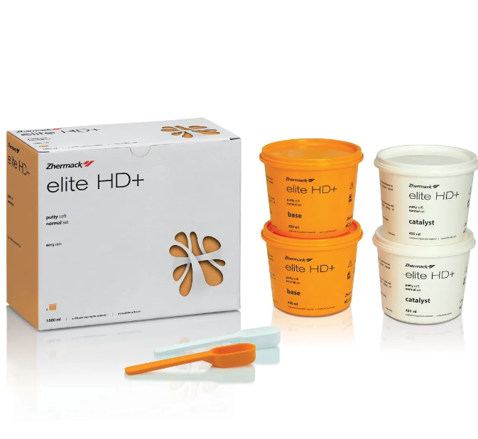 Zhermack Elite HD+ Putty Soft Tubs Refill Elastomeric Impression Material