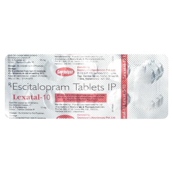 LEXATAL 10 Tablet 10's